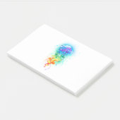 Regenboogkwal Post-it® Notes (Schuin)