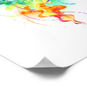 Regenboogkwal Poster (Hoek)