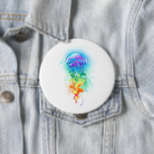 Regenboogkwal Ronde Button 4,0 Cm (In situ)