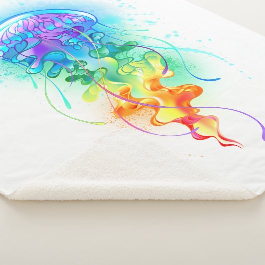 Regenboogkwal Sherpa Deken (3/4)