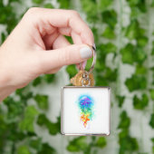 Regenboogkwal Sleutelhanger (Hand)