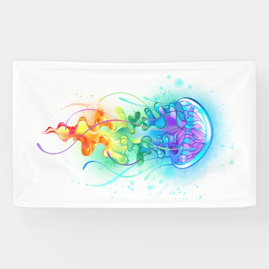 Regenboogkwal Spandoek (Horizontaal)