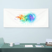 Regenboogkwal Spandoek (Beurs)