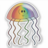 Regenboogkwal Sticker (Voorkant)