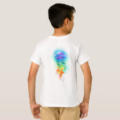 Regenboogkwal T-shirt (Achterkant volledig)