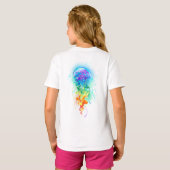 Regenboogkwal T-shirt (Achterkant volledig)