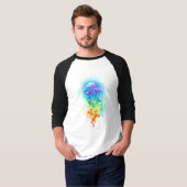 Regenboogkwal T-shirt (Voorkant volledig)