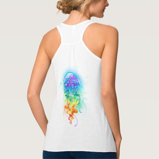 Regenboogkwal Tanktop (Achterkant)