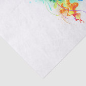 Regenboogkwal Tissuepapier (Detail)