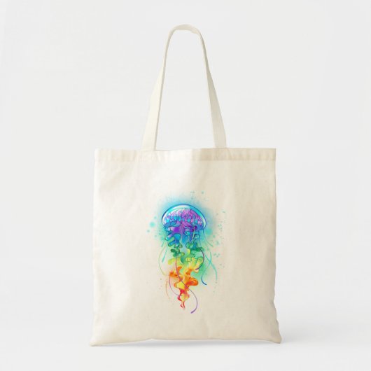 Regenboogkwal Tote Bag (Voorkant)