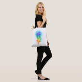 Regenboogkwal Tote Bag (Op model)