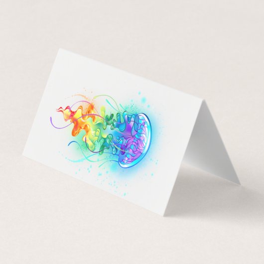 Regenboogkwal Visitekaartje (Achterkant)