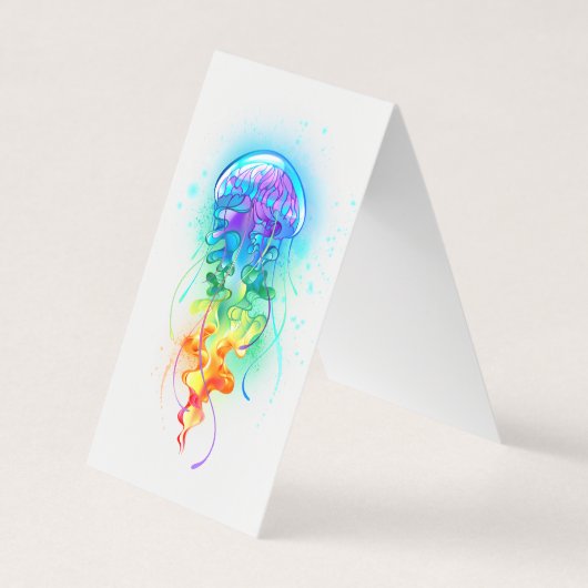 Regenboogkwal Visitekaartje (Voorkant)