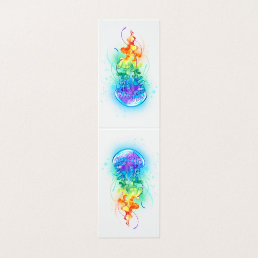 Regenboogkwal Visitekaartje (Buitenkant ongevouwen)