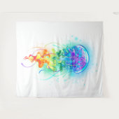 Regenboogkwal Wandkleed (Voorkant (horizontaal))