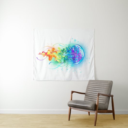 Regenboogkwal Wandkleed (In Situ (horizontaal))