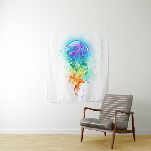 Regenboogkwal Wandkleed (In situ)