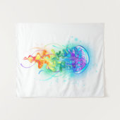 Regenboogkwal Wandkleed (Voorkant (horizontaal))