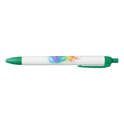 Regenboogkwal Zwarte Inkt Pen (Bodem)
