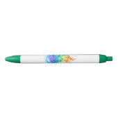 Regenboogkwal Zwarte Inkt Pen (Voorkant)