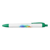 Regenboogkwal Zwarte Inkt Pen (Bovenkant)