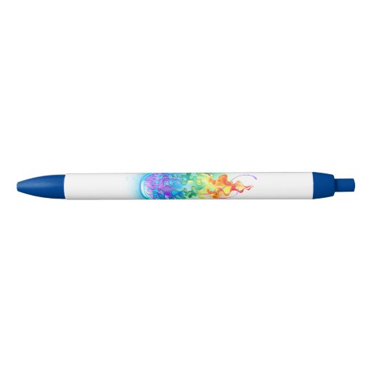 Regenboogkwal Zwarte Inkt Pen (Voorkant)