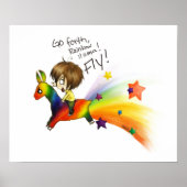 Regenbooglama! Poster (Voorkant)