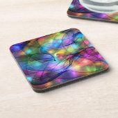 regenbooglampen bier onderzetter (Linkerzijde)