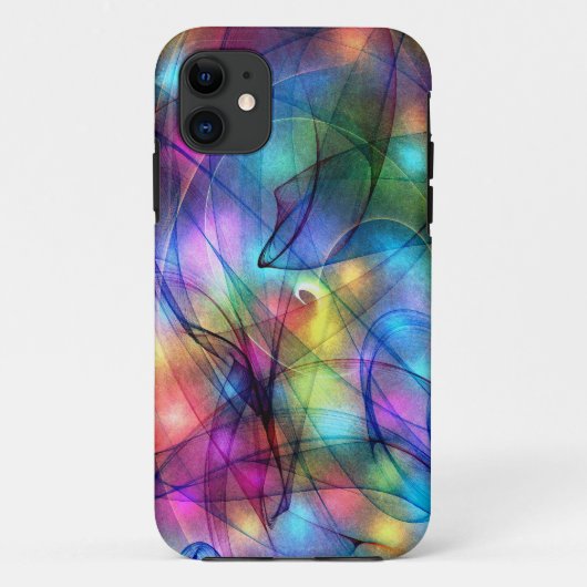 regenbooglampen Case-Mate iPhone case (Achterkant)