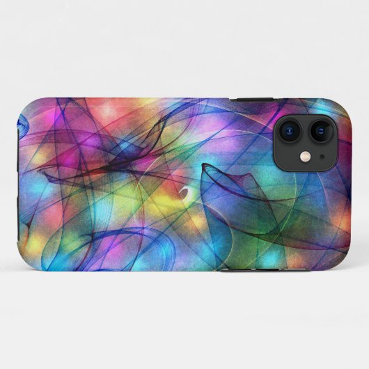 regenbooglampen Case-Mate iPhone case (Achterkant (horizontaal))