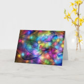 regenbooglampen kaart (Gele Bloem)