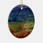 Regenbooglandschap Keramisch Ornament (Rechts)