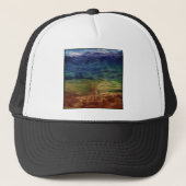 Regenbooglandschap Trucker Pet (Voorkant)