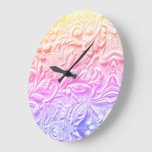  regenboogleer grote klok (Hoek)