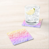  regenboogleer kartonnen onderzetters (Insitu)