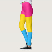 RegenboogLeggings, kleurrijke Leggings voor vrouwe (Links)