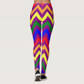 RegenboogLeggings, kleurrijke Leggings voor vrouwe (Achterkant)