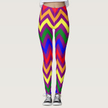 RegenboogLeggings, kleurrijke Leggings voor vrouwe