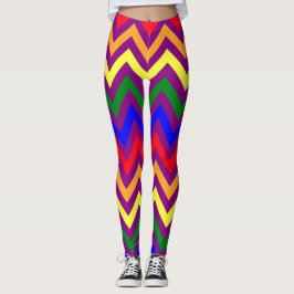 RegenboogLeggings, kleurrijke Leggings voor vrouwe