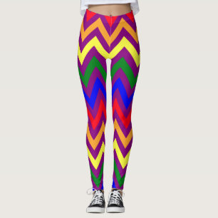 RegenboogLeggings, kleurrijke Leggings voor vrouwe