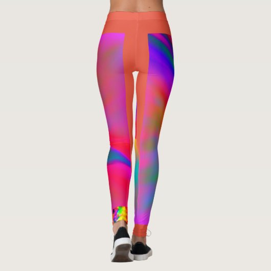 RegenboogLeggings Leggings (Achterkant)