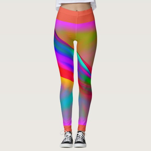 RegenboogLeggings Leggings (Voorkant)