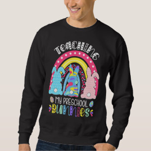 Regenboogleraren in mijn peuterschoolbonden Paasda Trui