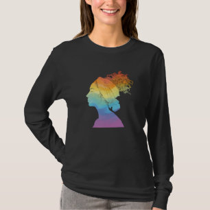 Regenboogleven, vrouwen, vrijheid t-shirt