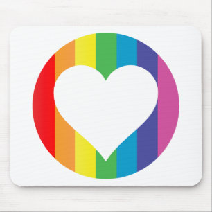 regenboogliefde muismat