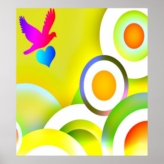 regenboogliefde poster (Voorkant)