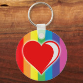 regenboogliefde. sleutelhanger (Voorkant)