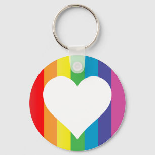 regenboogliefde. sleutelhanger