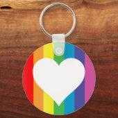 regenboogliefde. sleutelhanger (Voorkant)