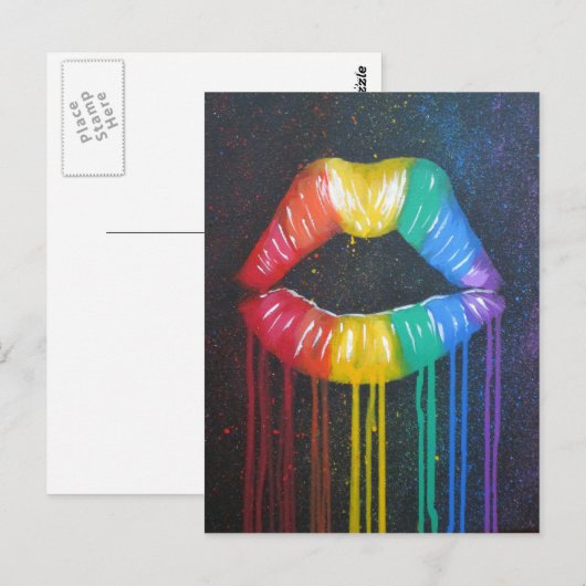 Regenboogliften Briefkaart (Voorkant / Achterkant)